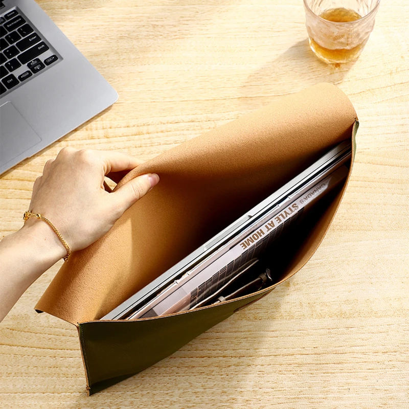 executive pu leather file folder