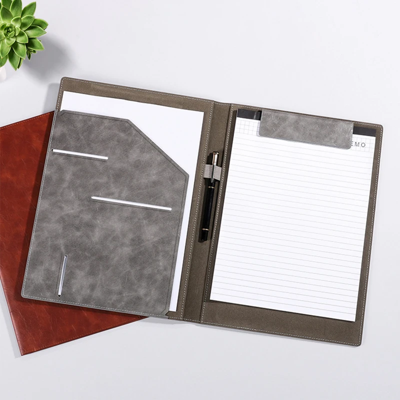 business padfolio portfolio with clipboard binder