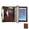 full grain leather multi function padfolio