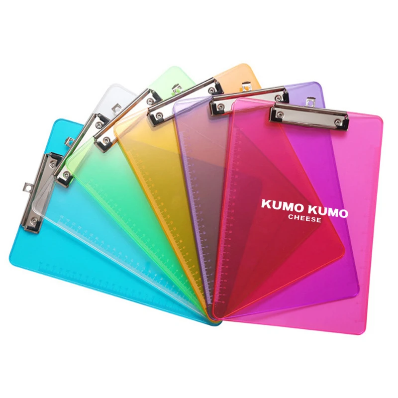 a4 clear clipboard file holder with hook