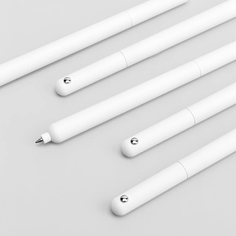 birdie twist action slim gel pen with metal accent