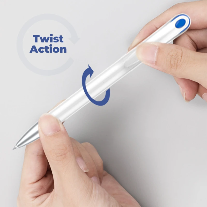 sleek twist ballpoint pen