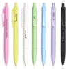 matte soft touch click gel pen