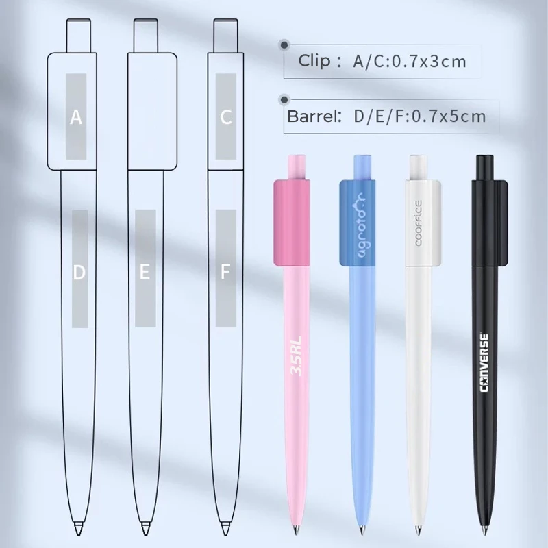 refined click gel pen