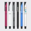 sleek square aluminum business gel pen