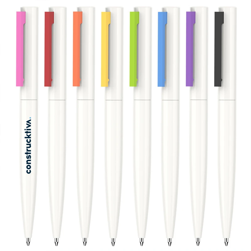 minimalist twist action ballpoint pen