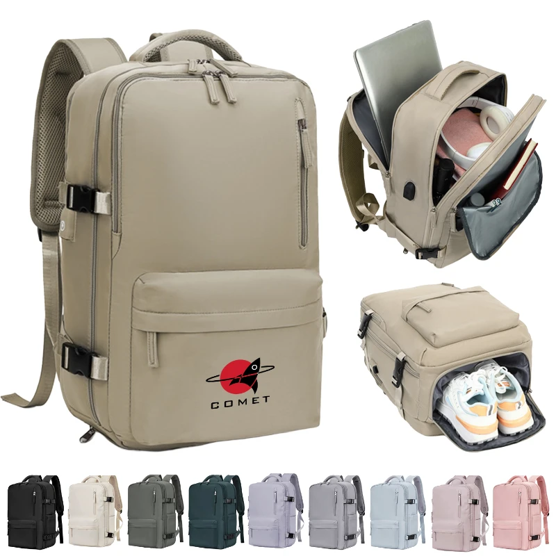 lightweight large capacity travel backpack