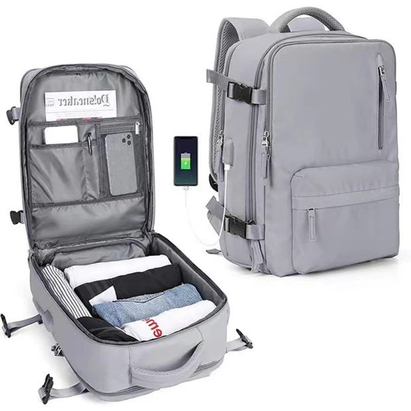 lightweight large capacity travel backpack