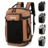 expandable water resistant travel backpack