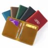 classic full grain leather card wallet