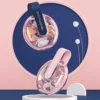 modern round pill organizer with carry loop