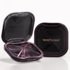 slim pocket pill organizer case with 4 compartments