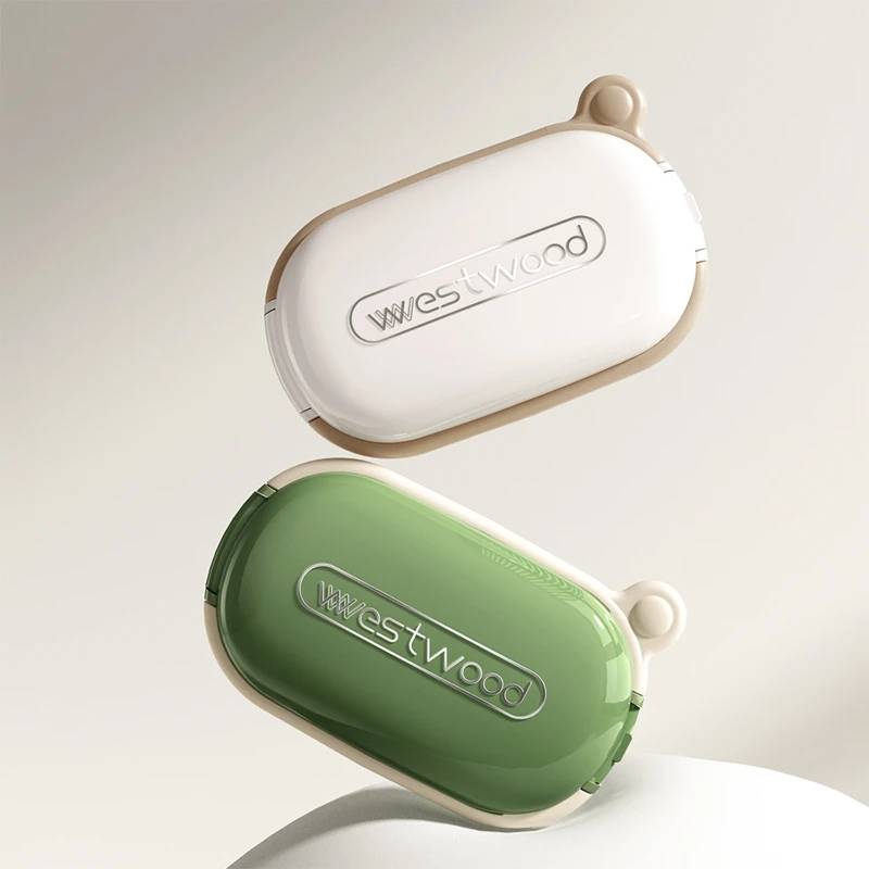 mini portable pill cutter storage box