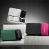 dual tone portable pill cutter storage box