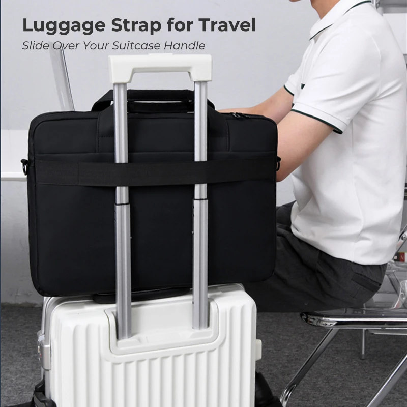 water resistant oxford laptop shoulder bag