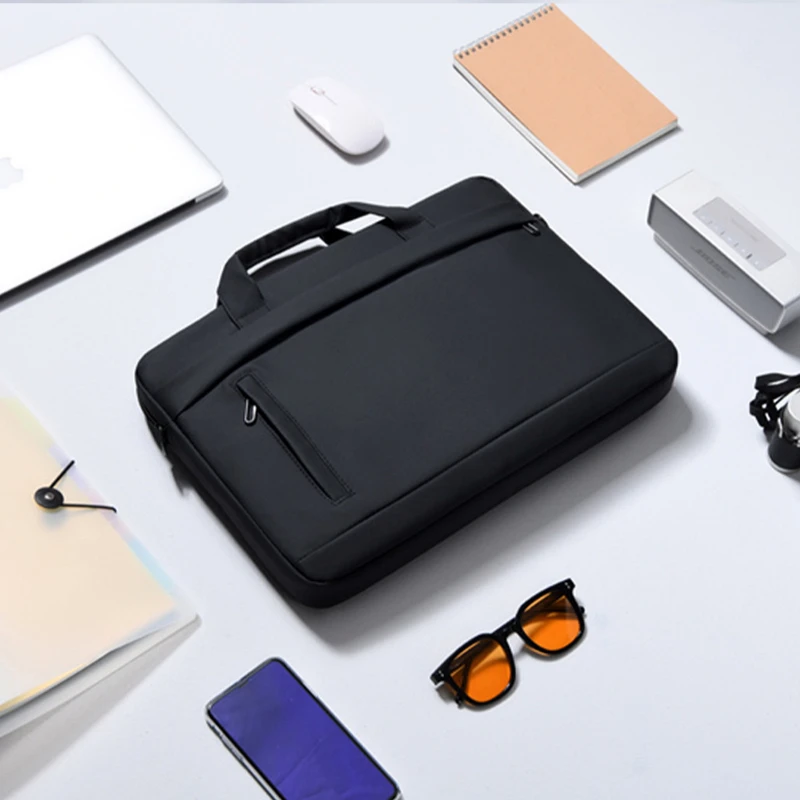 water resistant oxford laptop shoulder bag
