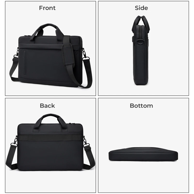 water resistant oxford laptop shoulder bag