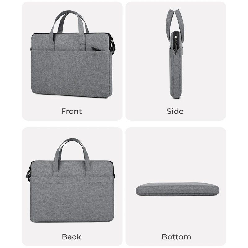 slim oxford laptop briefcase