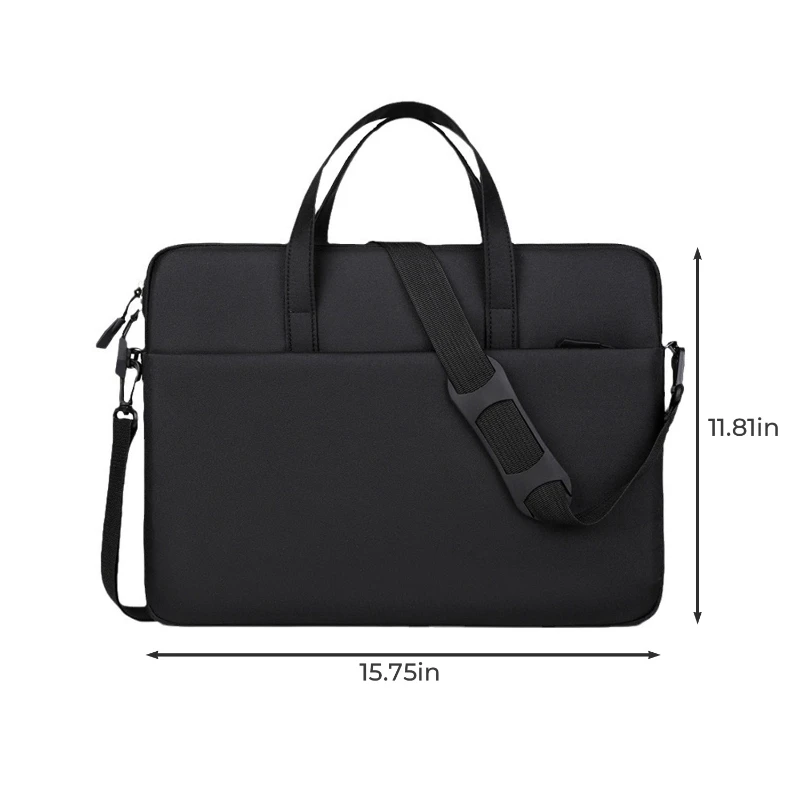 slim oxford laptop briefcase