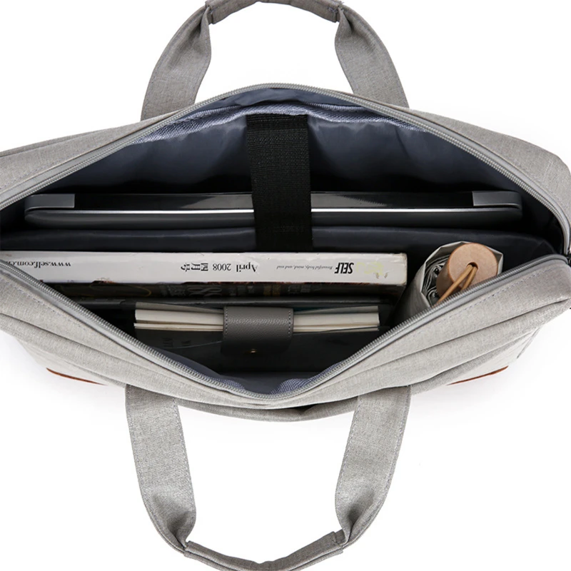 15.6" multi compartment laptop shoulder bag