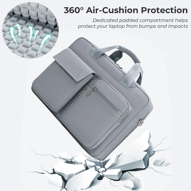 protective oxford laptop bag briefcase