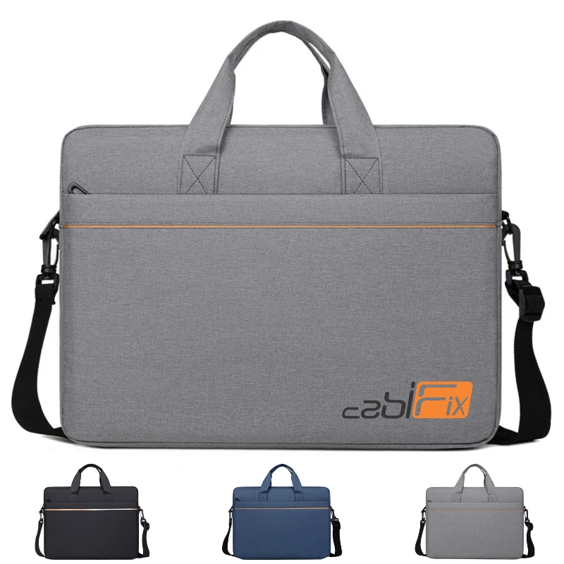 large capacity slim laptop shoulder bag