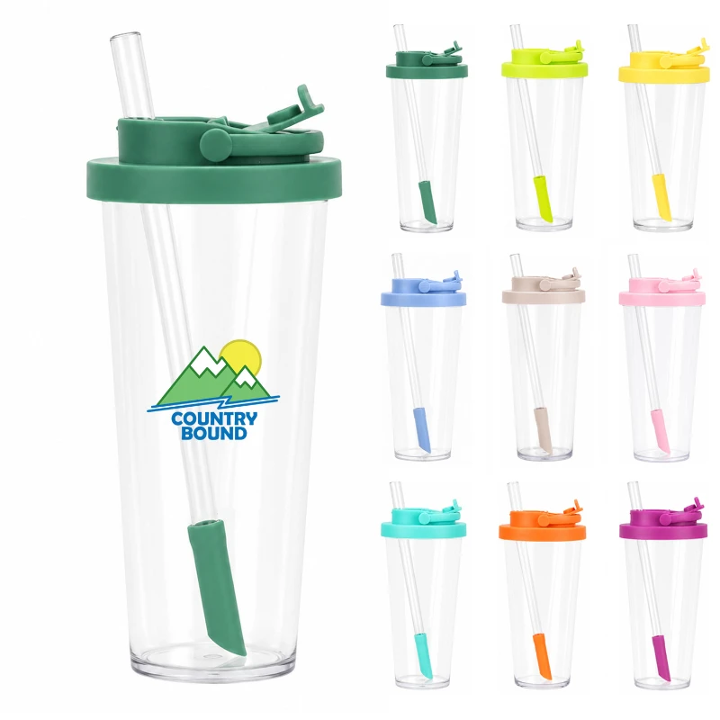 30oz tritan tumbler with wide straw