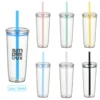 20 oz tritan straw tumbler