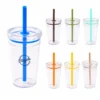 16 oz tritan straw tumbler