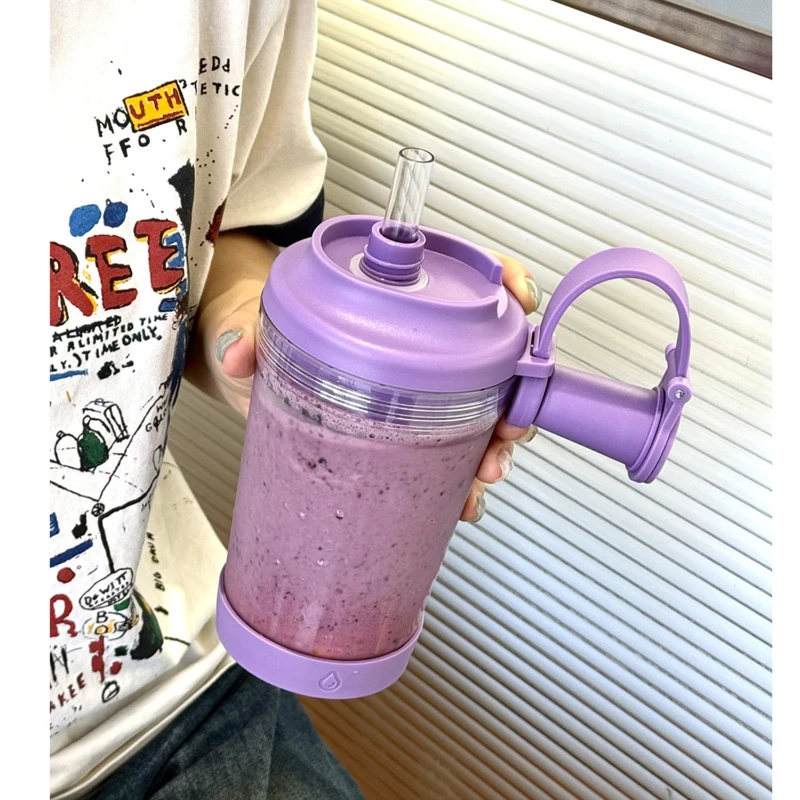 17 oz tritan wide straw tumbler with magnetic cap