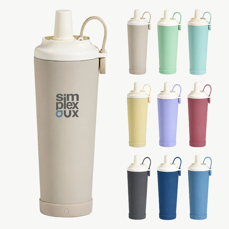 28 oz ceramic lined vacuum insulated tumbler with wide straw