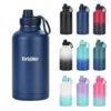 64 oz vacuum insulated water bottle with sport lid