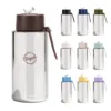 32 oz mirror finish vacuum water bottle with straw lid