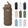 21 oz vacuum tumbler with handle & pop up straw lid