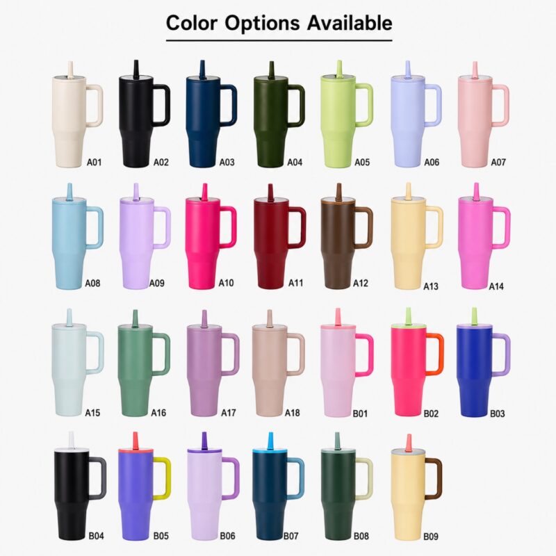 32 oz vacuum insulated tumbler with handle & straw lid (copy)