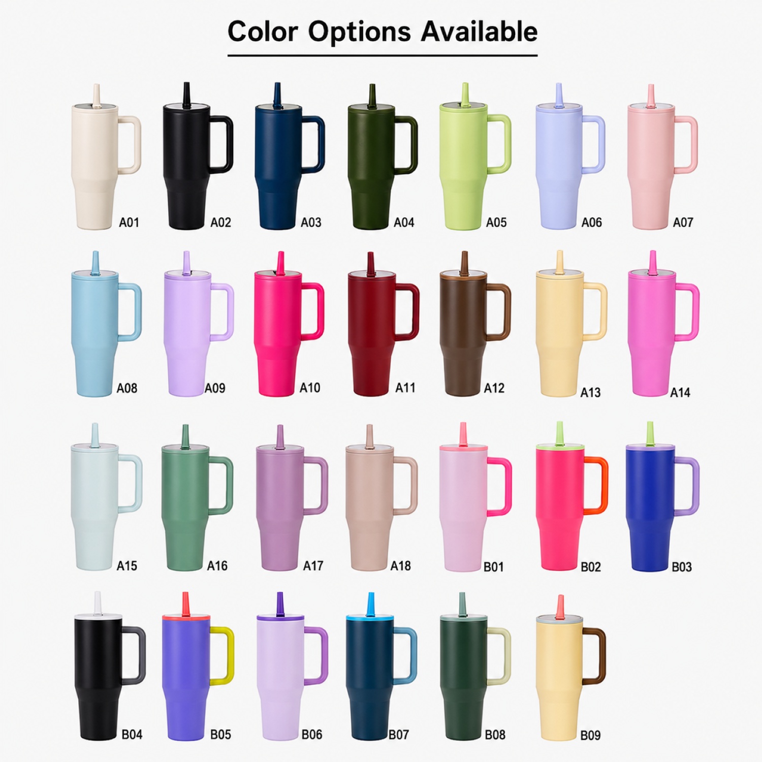 32 oz vacuum insulated tumbler with handle & straw lid (copy)